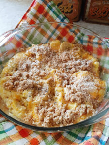 Quarantine Kitchen: Cheddar Squash Bake
